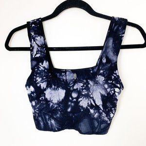 Free People Movement good karma tie dye sports bra M/L
